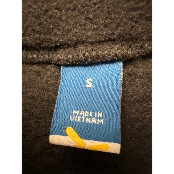 NWT Old Navy Women’s Long Sleeve Microfleece Zip‎ Up Jacket Size S Black Comfort - Picture 3 of 5